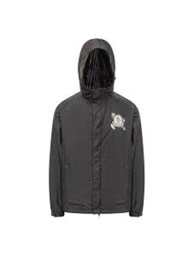 Guirre Rain Jacket Black - MONCLER - BALAAN 1