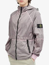 Nylon Metal Windbreaker Red - STONE ISLAND - BALAAN 3