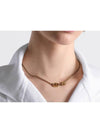 Lucky Charms Necklace Antique Gold - DIOR - BALAAN 4