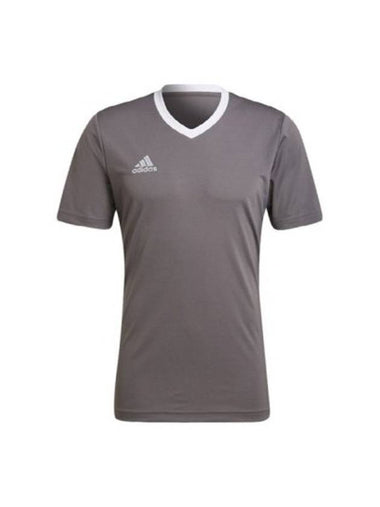 Entrada 22 Jersey Short Sleeve T-Shirt Grey - ADIDAS - BALAAN 1