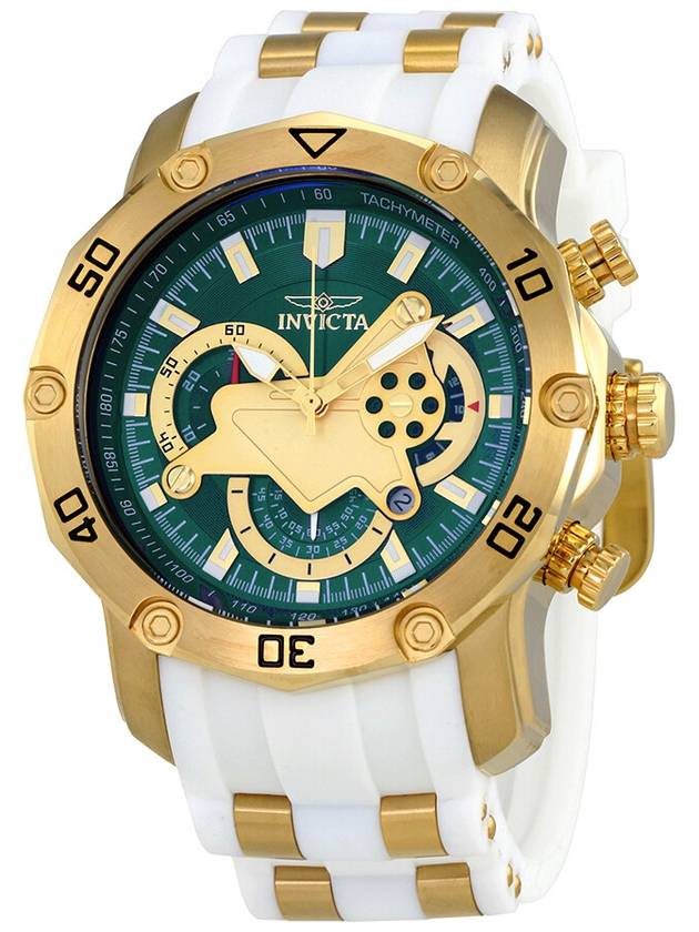 Invicta Pro Dive Chronograph Green Dial Men's Watch 23422 - INVICTA - BALAAN 1