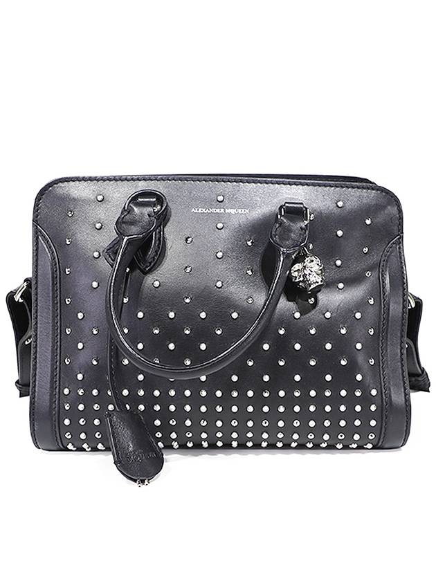 Alexander Mcqueen Black Stud 2WAY - ALEXANDER MCQUEEN - BALAAN 2