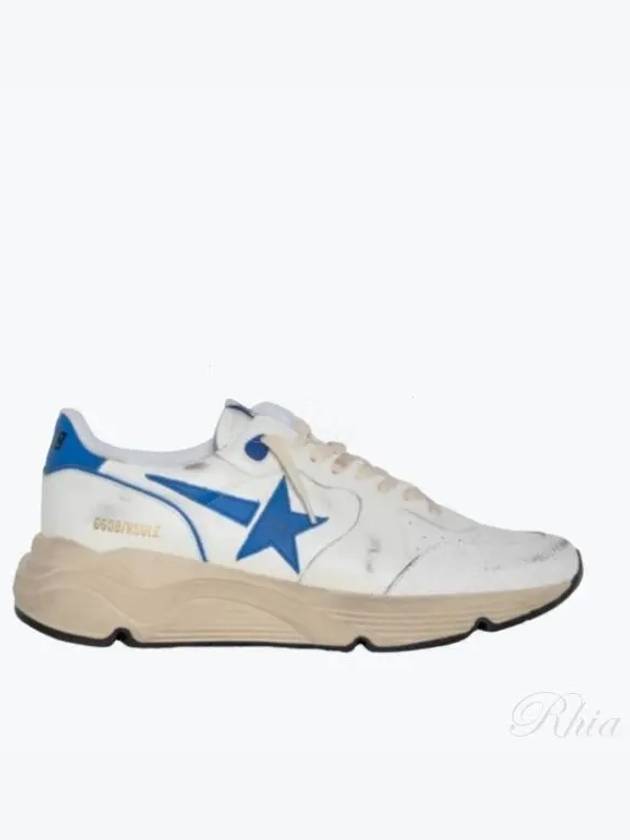 Running Sole Low Top Sneakers White Blue - GOLDEN GOOSE - BALAAN 2