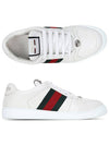 Screener Low Top Sneakers White - GUCCI - BALAAN 2