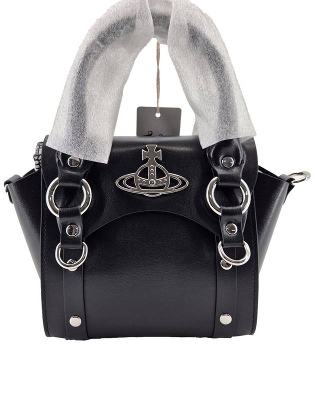 Betty Medium Tote Bag Black - VIVIENNE WESTWOOD - BALAAN 3