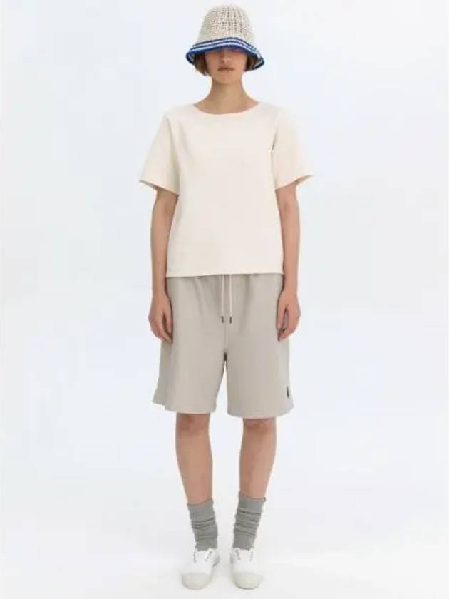 BURMUDA SWEATSHORTS BEIGE - BENSIMON - BALAAN 1