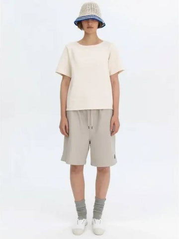 BURMUDA SWEATSHORTS BEIGE - BENSIMON - BALAAN 1