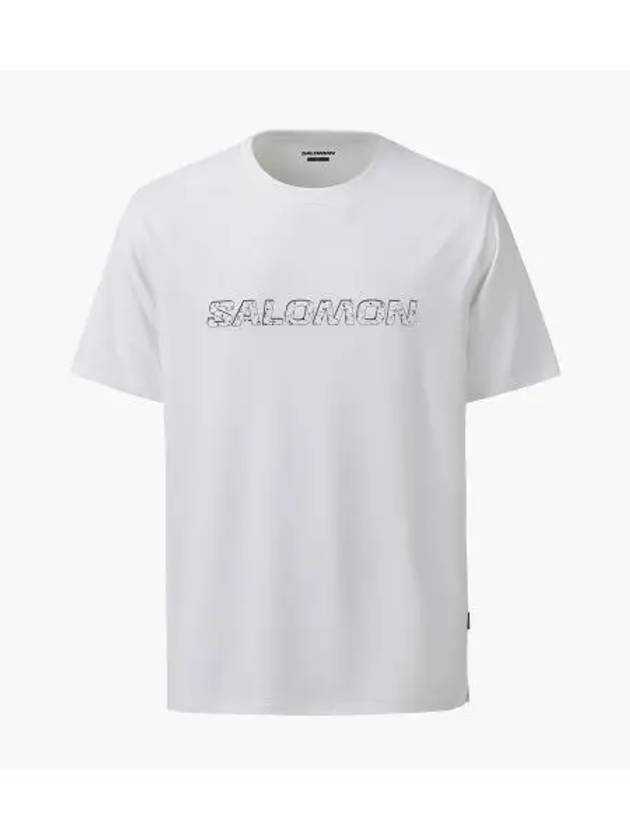 Amphi Terrazzo Short Sleeve LC2409800 - SALOMON - BALAAN 1