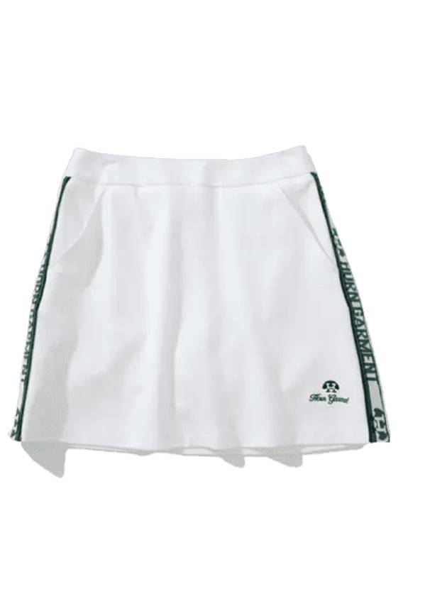 Women's Golf Over Mini Skirt White - HORN GARMENT - BALAAN 1