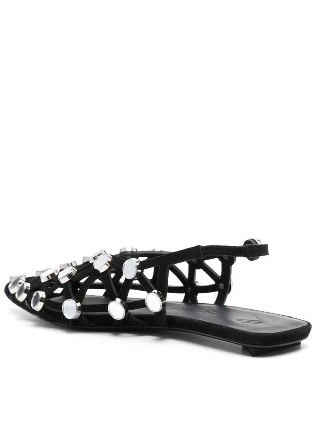 Grid slingback sandals - THE ATTICO - BALAAN 3