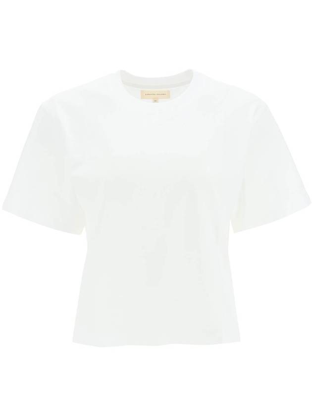 telanto t-shirt in pima cotton - LOULOU STUDIO - BALAAN 1