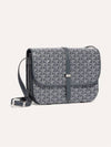 Belvedere MM Cross Bag Grey - GOYARD - BALAAN 2