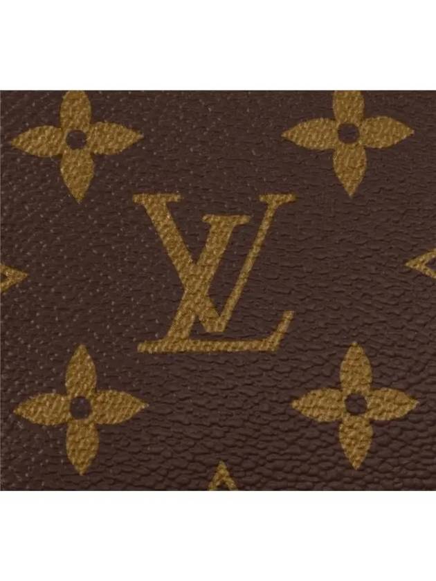 Monogram Cosmetic Pouch Bag Brown - LOUIS VUITTON - BALAAN 6