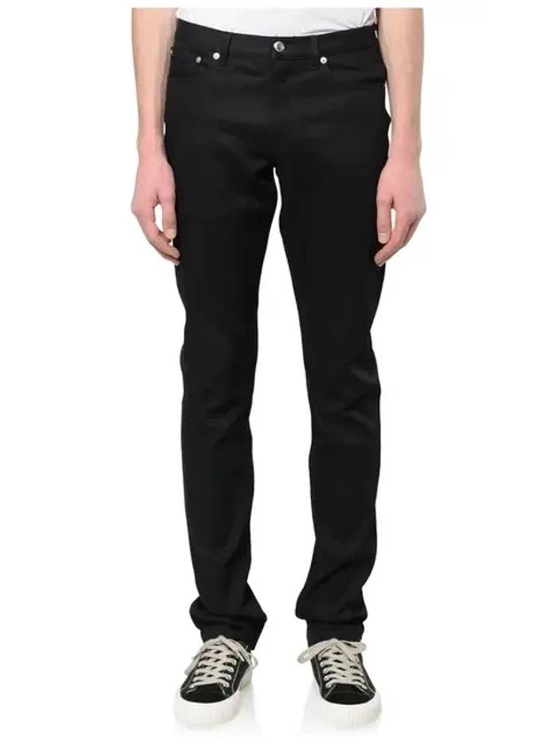 Petit Standard Slim Fit Jeans Black - A.P.C. - BALAAN 3