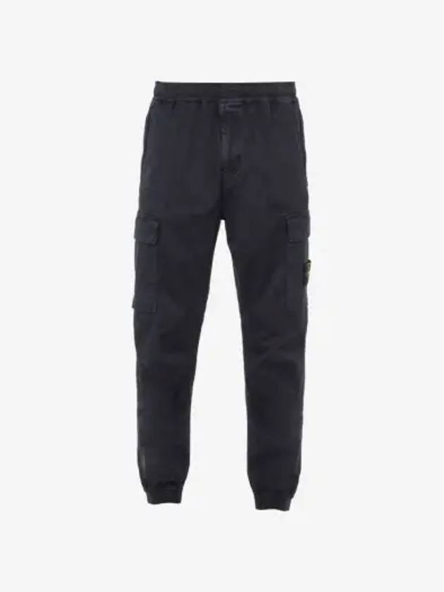 Wappen Patch Cargo Track Pants Navy - STONE ISLAND - BALAAN 3