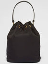 Duet Re-Nylon Bucket Bag Black - PRADA - BALAAN 5