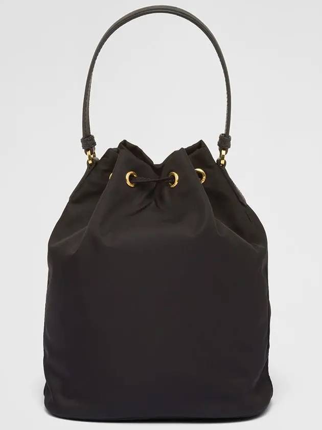 Duet Re-Nylon Bucket Bag Black - PRADA - BALAAN 5