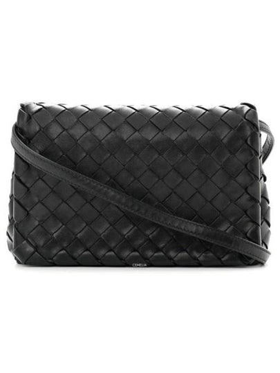 Intrecciato Cross Bag Black - BOTTEGA VENETA - BALAAN 2