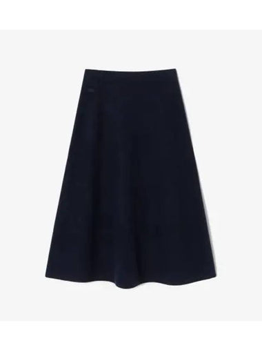 Women s Sweater Flare Skirt Dark Navy - LACOSTE - BALAAN 1