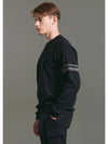 Men s Sleeve Color Matching Round Nagrang Long T Shirt Black - CLEVELAND GOLF - BALAAN 2