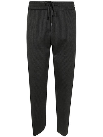 Dondup Dom Trousers Punto Milano Striped Clothing - DONDUP - BALAAN 1