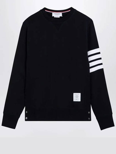 4 Bar Loopback Jersey Sweatshirt Navy - THOM BROWNE - BALAAN 2