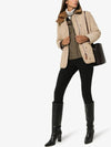 Diamond Quilted Thermoregulated Barn Jacket Honey - BURBERRY - BALAAN 9