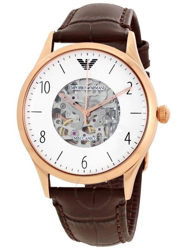 Luigi Skeleton Watch Brown - EMPORIO ARMANI - BALAAN 2