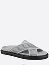 Aqua CD Diamond Sandals Grey - DIOR - BALAAN 2