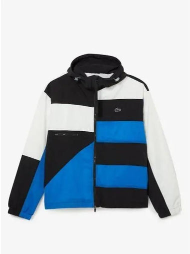 Men s Color Block Patchwork Hooded Spring Jacket Fall Jumper BH0150 52N SE1 Domestic Product GQ2N22080862851 - LACOSTE - BALAAN 1