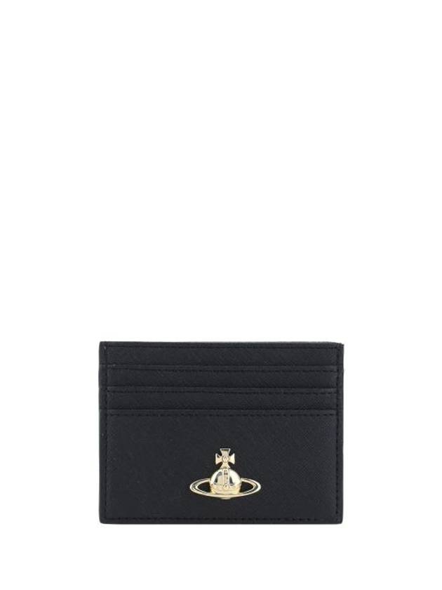 ORB Logo Cald Wallet Black - VIVIENNE WESTWOOD - BALAAN 1