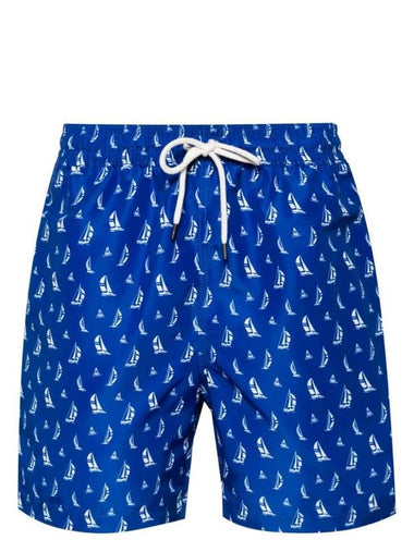 Traveler boat print swim shorts 710936408 - POLO RALPH LAUREN - BALAAN 1