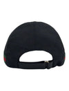 Original GG Web Supreme Canvas Baseball Ball Cap Black - GUCCI - BALAAN 5