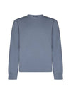 Stretch Fleece Mixed Pocket Sweatshirt Turbulence - CP COMPANY - BALAAN 2