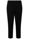 Straight Pants Black - AMI - BALAAN 1