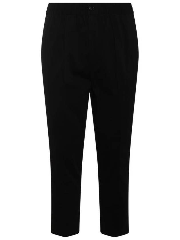 Straight Pants Black - AMI - BALAAN 1