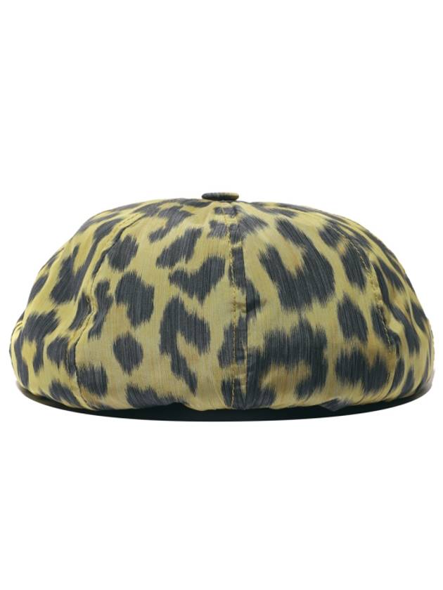 Leopard Men's Beret Yellow - DIOR - BALAAN 3