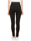 Grenoble Jersey Leggings Black - MONCLER - BALAAN 5