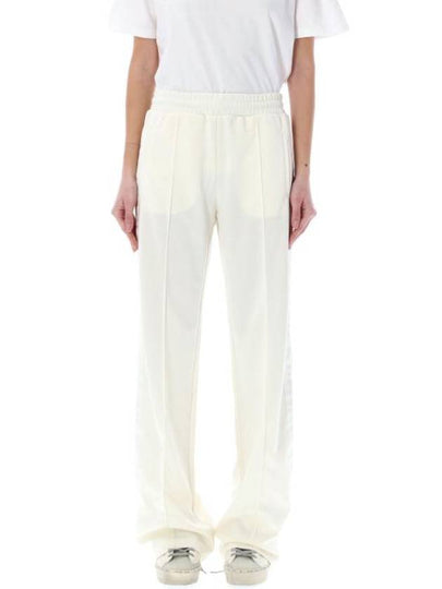 Side Star Logo Track Pants White - GOLDEN GOOSE - BALAAN 2