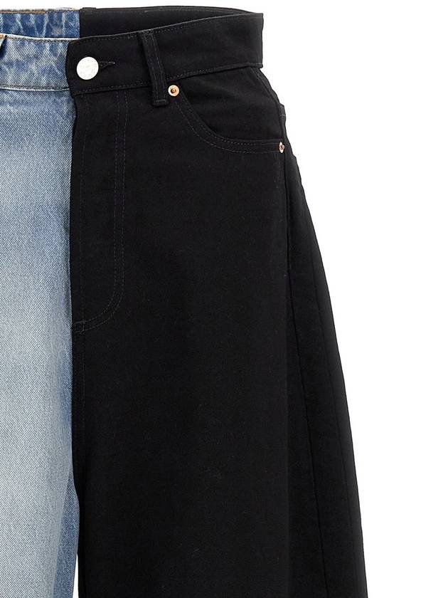 Vetements 'Split Deconstructed Big Shape' Jeans - VETEMENTS - BALAAN 3