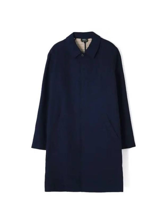 Phil Rallonge Mac Single Coat Navy - A.P.C. - BALAAN 1