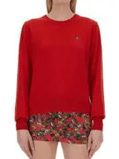 Bea Jumper Knit Top Red - VIVIENNE WESTWOOD - BALAAN 2