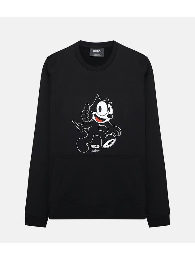 FELIX THE CAT printed sweatshirt - NEIL BARRETT - BALAAN 1