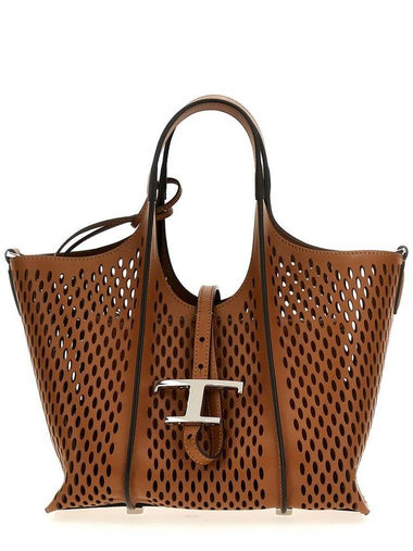 Tod'S Mini 'T Timless' Shopping Bag - TOD'S - BALAAN 1