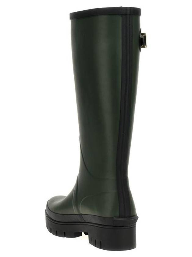 Snowden Rain Boots Green - BARBOUR - BALAAN 4