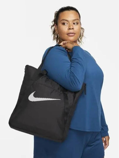 Logo Gym Tote Bag Black - NIKE - BALAAN 2