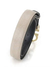 Reversible Gancini Leather Belt Black Macadamia - SALVATORE FERRAGAMO - BALAAN 3