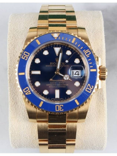 Rolex Submariner Blue Plate Gold Box 19 Years Old - ROLEX - BALAAN 1