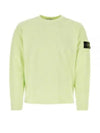 Men's Wappen Patch Knit Top Light Green - STONE ISLAND - BALAAN 2