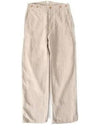 French Work Straight Pants Ivory - NIGEL CABOURN - BALAAN 2